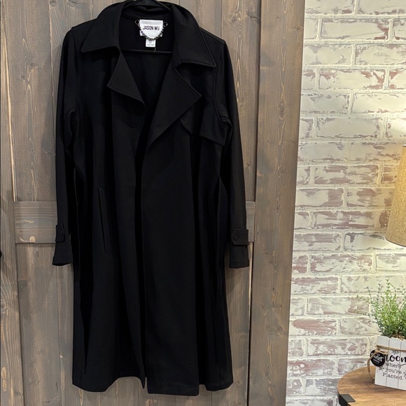 NWOT Jason Wu Black Garment with Chain Detail - Picture 4 of 5